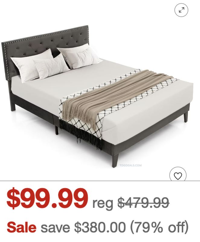 79% OFF QUEEN BED FRAME 🛌