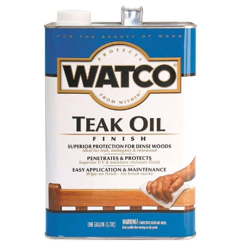 Watco - 1 Gallon Teak Oil in Clear (2 Pack)