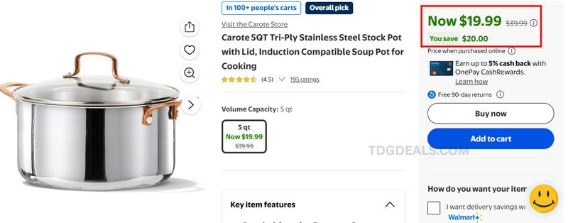 50% OFF CAROTE COOKWARE 🍳