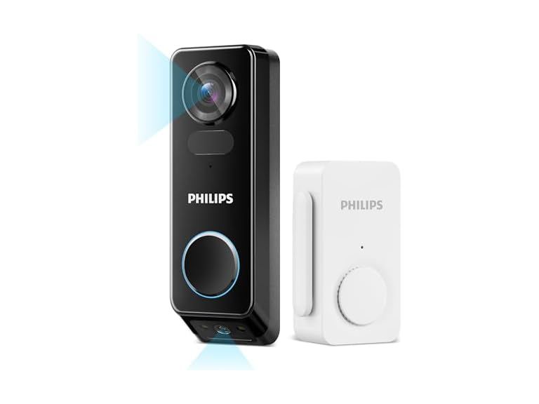 77% OFF: Philips Security Video Doorbell Camera