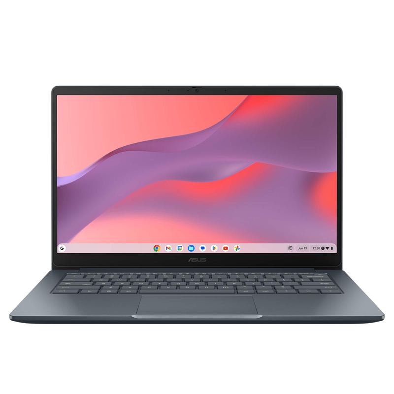 ASUS - CX14 14" FHD Chromebook Laptop - Intel Celeron N50 (2023) - 4GB Memory - 64GB Storage - Dusk Gray