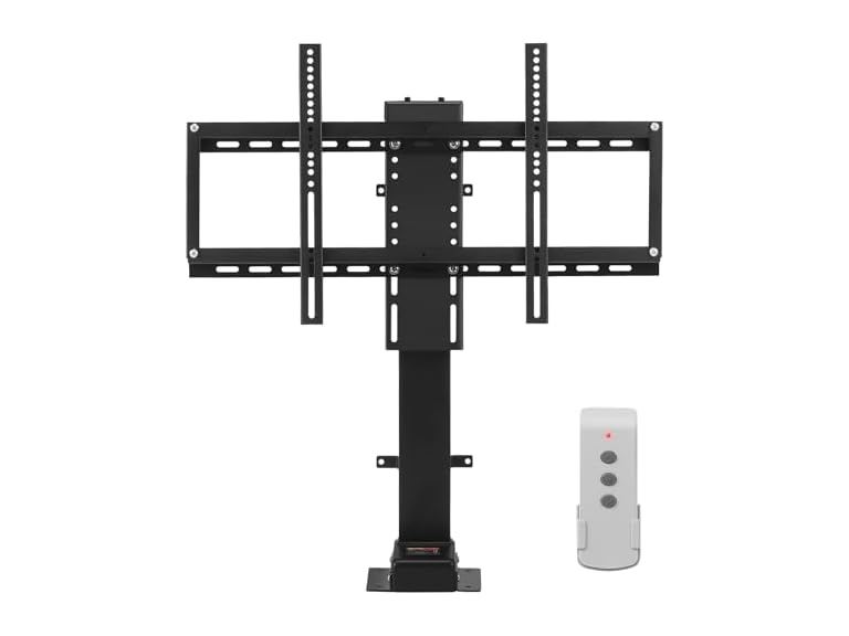 Motorized TV Lift with Swivel, Adjustable Height