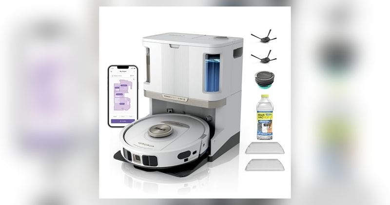 $1,299.99 SHARK POWERDETECT ROBOT VACUUM + MOP FOR $279.99 🚨