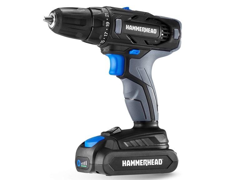 80% OFF: Hammerhead 20V Cordless Drill Kit 1.5Ah