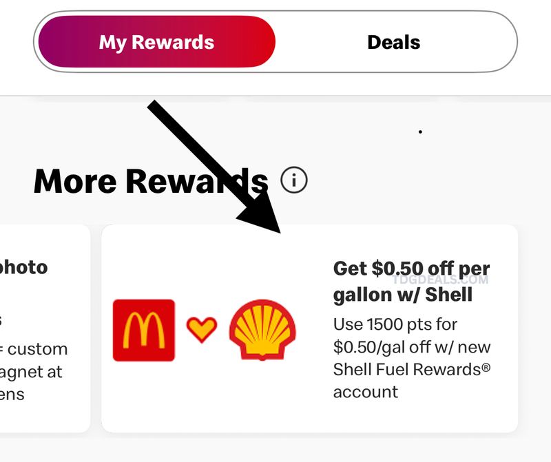 ⛽ 50¢ OFF PER GALLON AT SHELL x MCDONALD'S