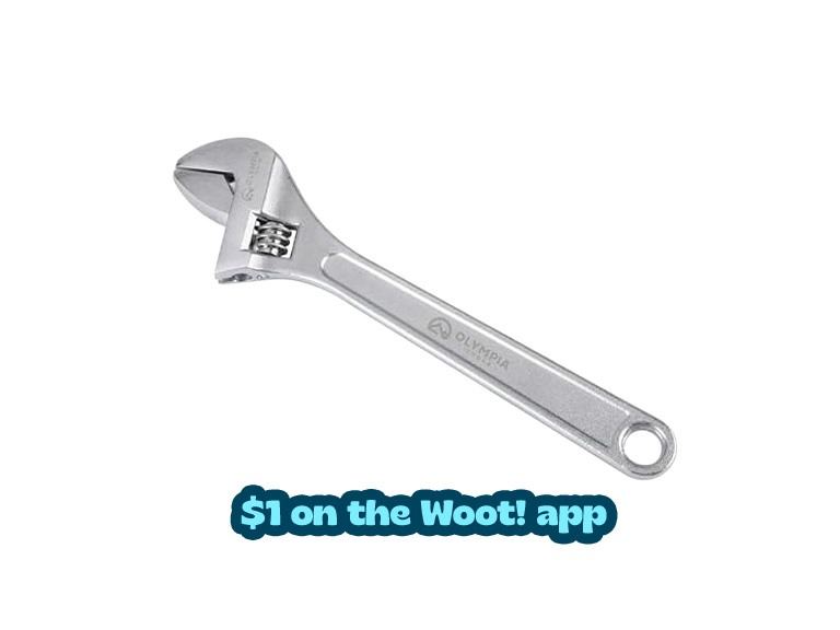 Olympia Tools 10" Adjustable Wrench