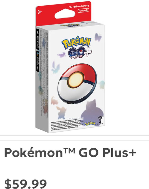 IN-STOCK AT NINTENDO - Pokémon™ GO Plus+