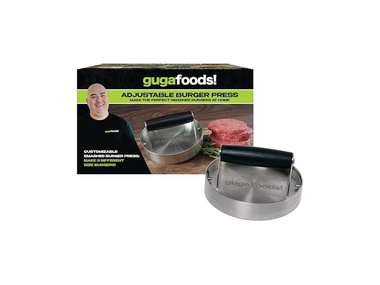 Guga Foods- Adjustable Burger Press