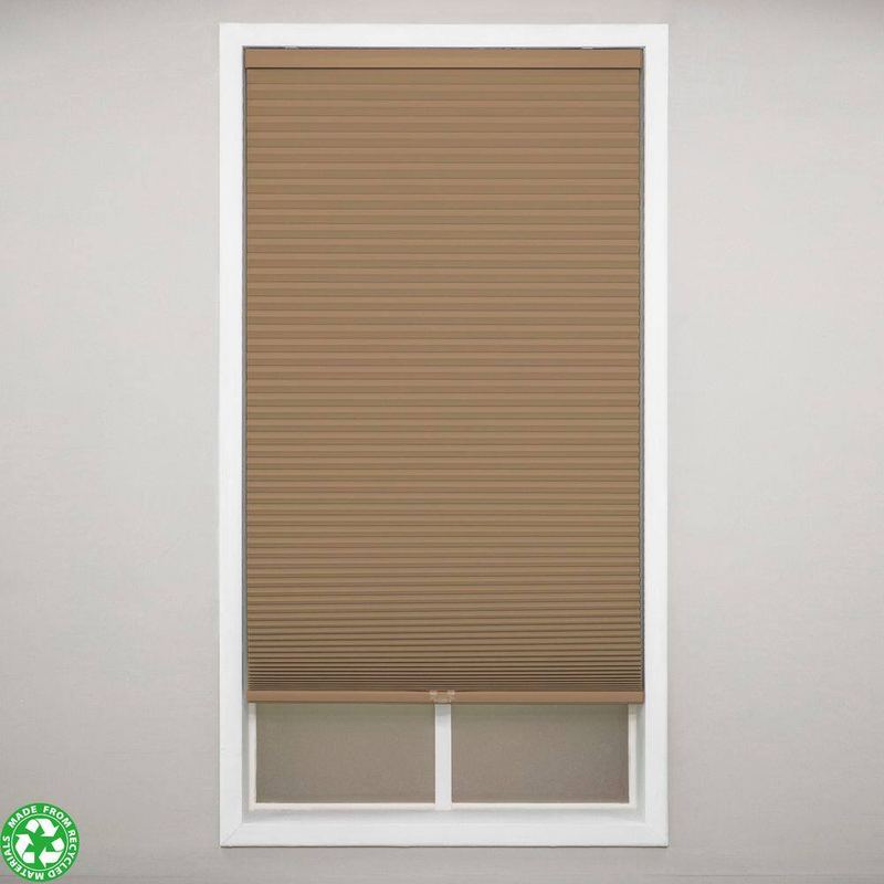 Perfect Lift Window Treatment - 1-1/2 in. 2Tone Cordless Blackout Cellular Shade