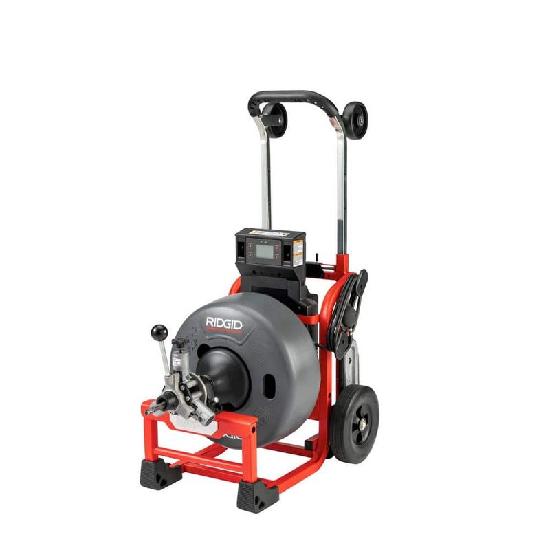 RIDGID - K-4310 FXP 3/4 in. Drain Cleaning Drum Machine, Includes 8-Piece Tool Set, Bag, Gloves, 2 FXP Battery-8.0 Ah and Charger