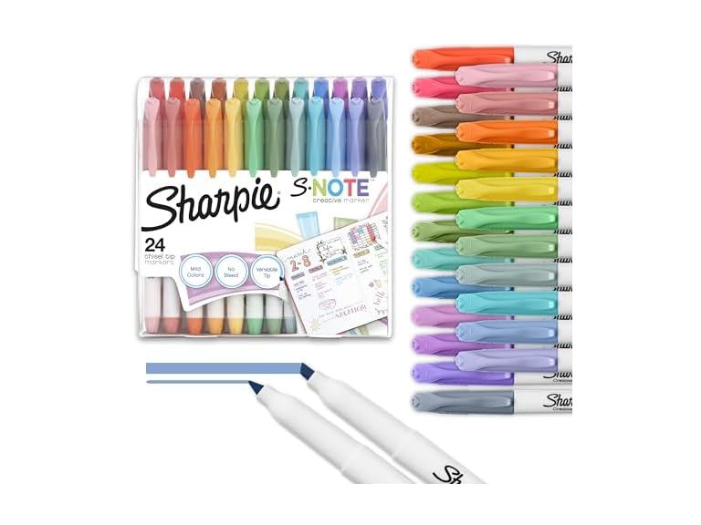 Sharpie S-Note Pastel Highlighters 24ct