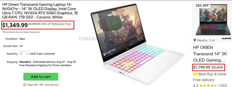 48% OFF HP OMEN GAMING LAPTOP 👀