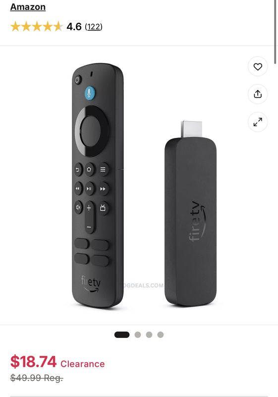🚨 KOHL’S CLEARANCE! FIRE TV STICK 4K FOR $18.74 🔥