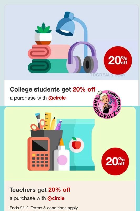🎯 TARGET 20% OFF IS LIVE
