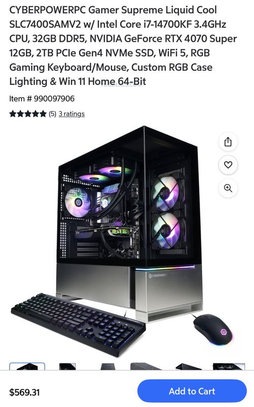 $1,700 GAMING PC FOR $570 AT SAM’S CLUB
