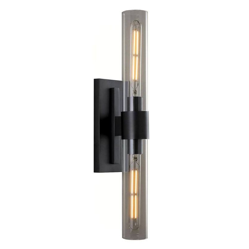 Gleam Flare - 20 in. 1-Light 2-Piece Gold LED Wall Sconce, Natural Alabaster Modern Wall Light for Bedroom, Bathroom, Living Room