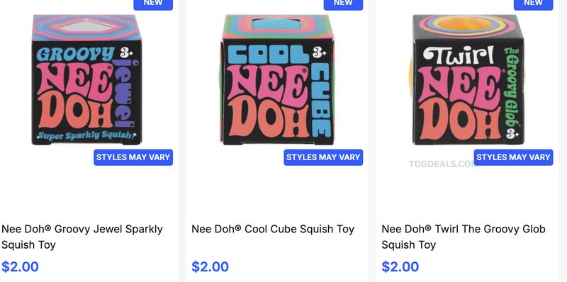 Nee Doh dropped @ Five Below! 🚨