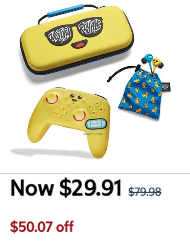 POWERA PEELY ACCESSORIES SWITCH PACK IS 63% OFF @ SAM'S 🍌🎮