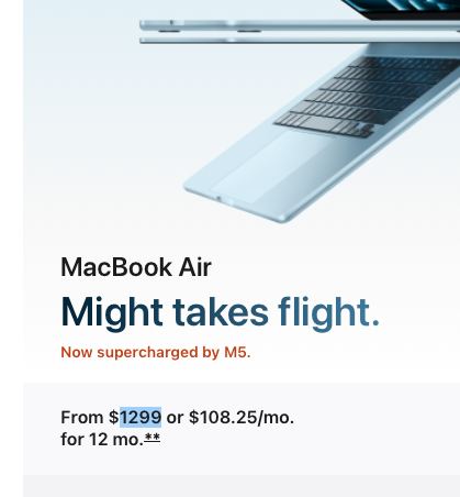 Price hikes have started hitting Apple👀📈