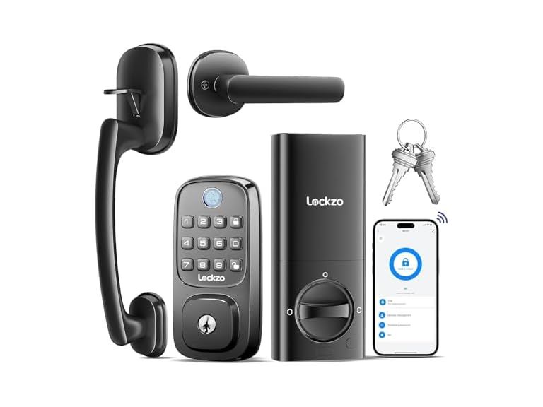 76% OFF: Keyless Entry Smart Lock Handle Set