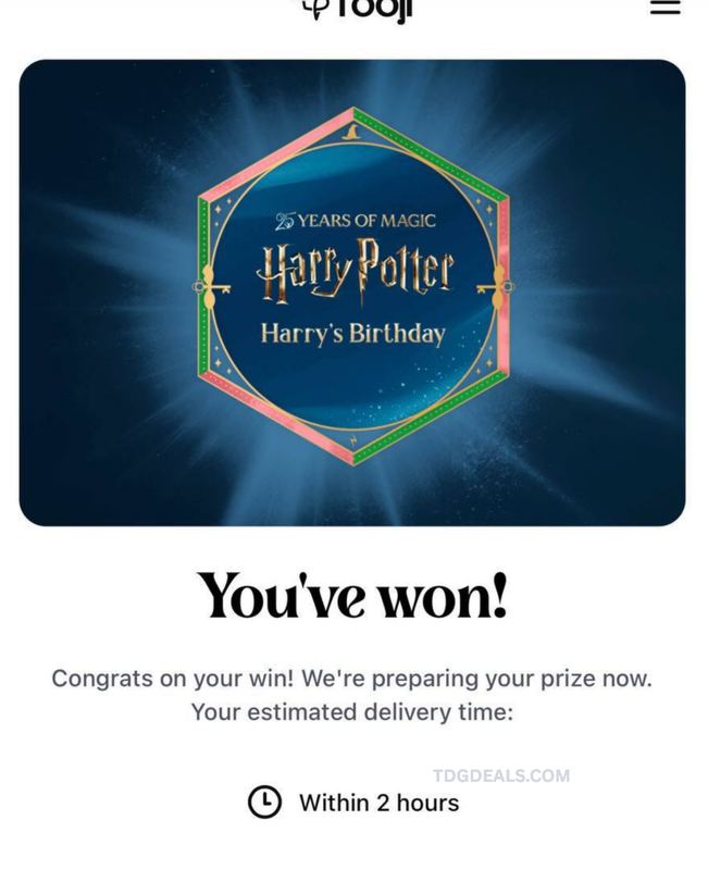HARRY POTTER GIVEAWAY — HIGH WIN RATE RIGHT NOW