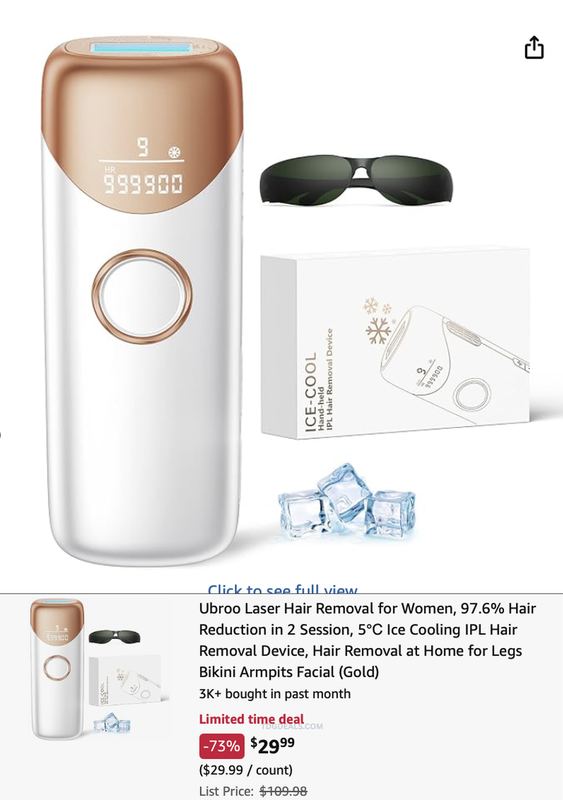 $30 LASER HAIR REMOVAL