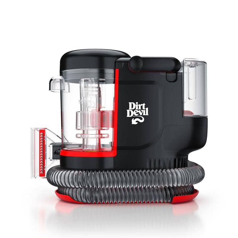 Dirt Devil - Portable Corded Lightweight Spot Cleaner for Carpet and Upholstery, Pet Stains, Car and Auto Detailer, Black, FD13000