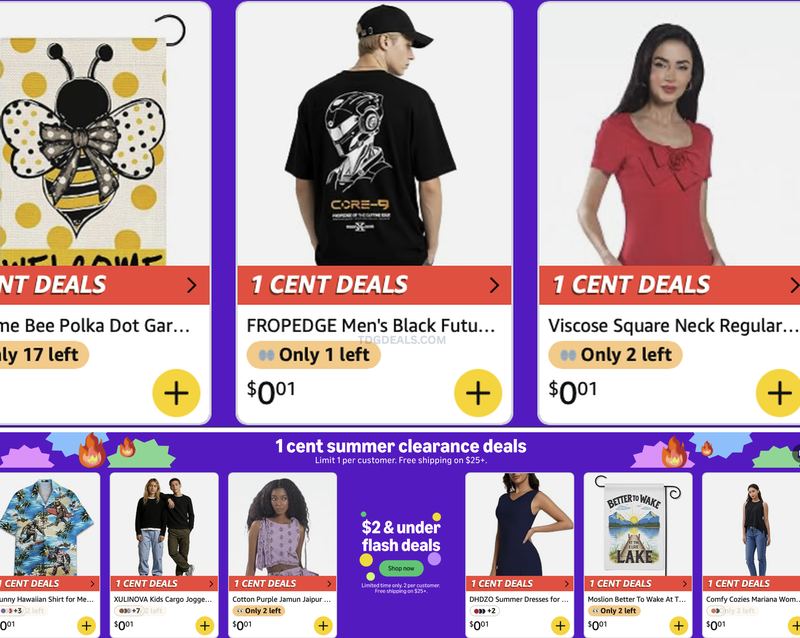AMAZON 1 CENT DEALS ARE BACK