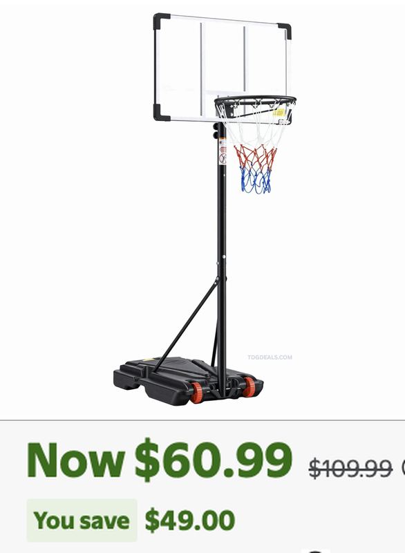 THIS BASKETBALL HOOP DROPPED UNDER $100