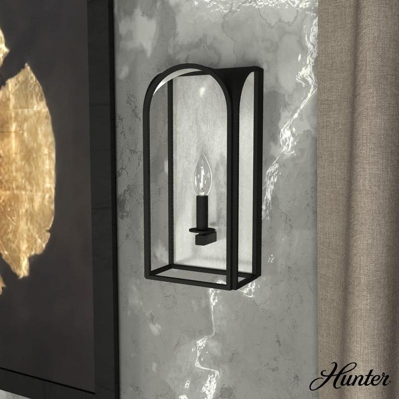 Hunter - Dukestown 1-Light Natural Iron Wall Sconce