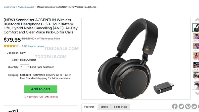 SENNHEISER HEADPHONES DEAL 🎧