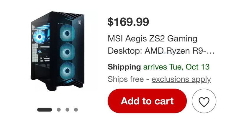 TARGET SELLING A RTX 5070 TI GAMING PC FOR $169?!