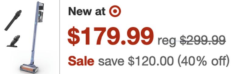 SHARK CORDLESS PET VACUUM NOW $179.99 🦈