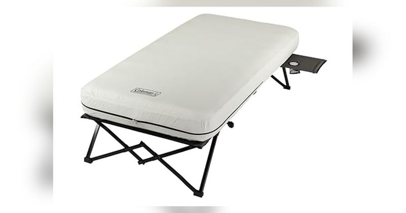 $119.50 COLEMAN QUEEN-SIZE AIRBED COT COMBINATION