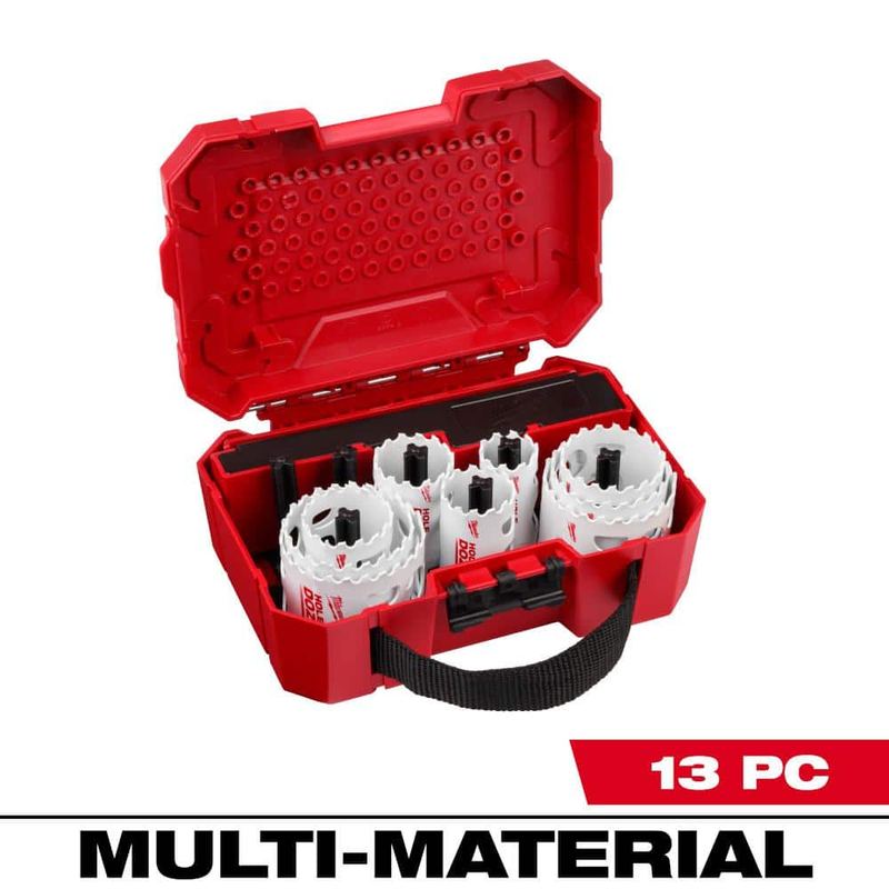 Milwaukee - Hole Dozer General Purpose Bi-Metal Hole Saw Set (13-Piece)