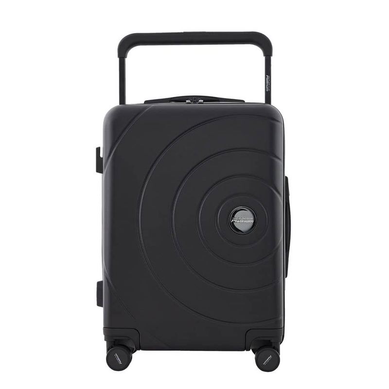 TCL - 20 in. Black Rolling Hardcase Carry-on W/USB