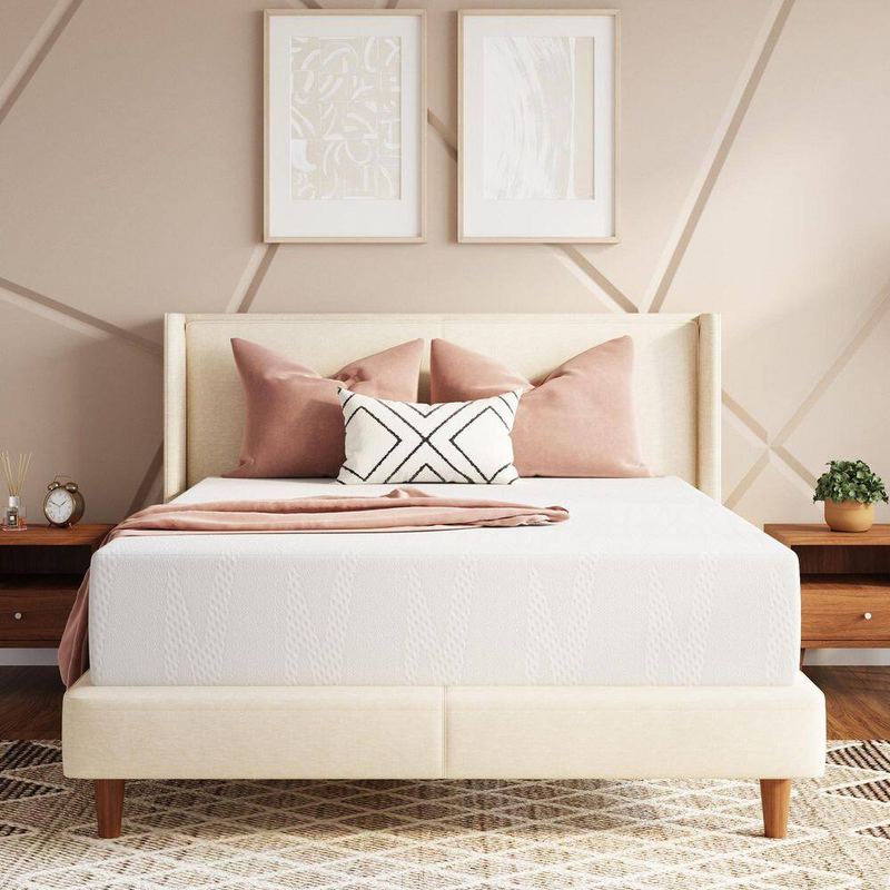 Avenco - Queen Medium Cooling Gel Memory Foam 8 in. Mattress, Comfort and Supportive Bed-in-a-Box Mattress