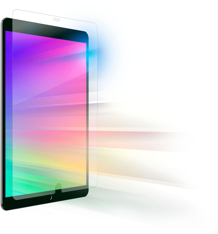 ZAGG - Refurbished Excellent - Glass Elite VisionGuard+ Apple iPad 10.2" (Gen 9, 8, 7) - Clear
