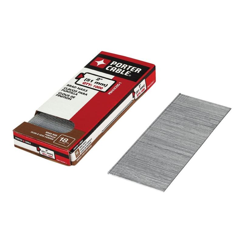 Porter-Cable - 2 in. x 18-Gauge Brad Nail (1000 per Box)
