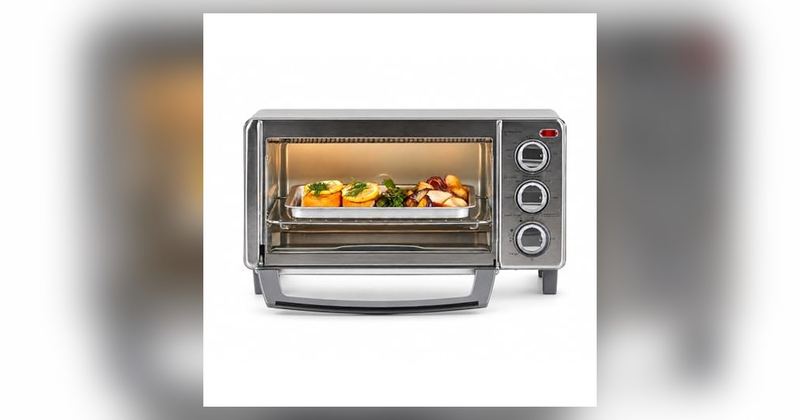 $27 BLACK+DECKER 4-Slice Toaster Oven