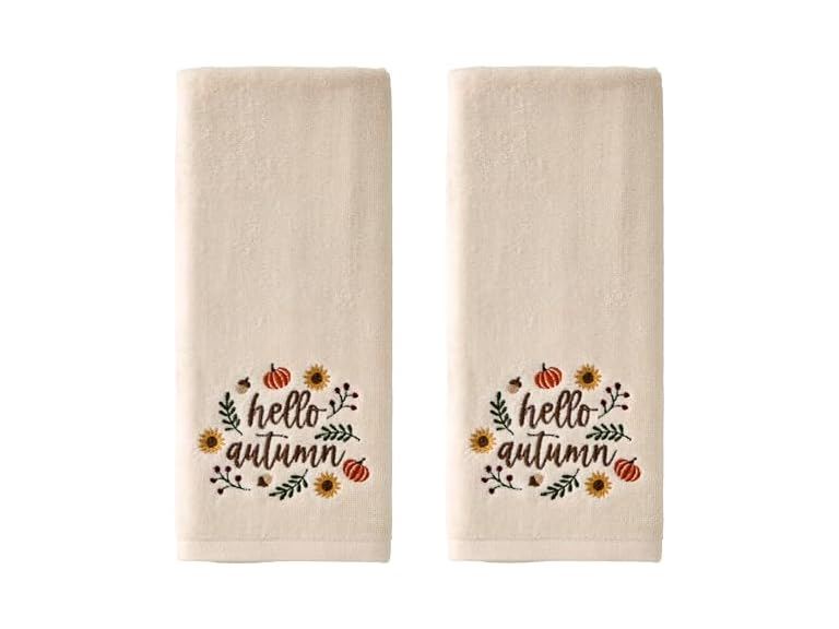SKL Home Fall/Thanksgiving Autumn Wreath 100% Cotton