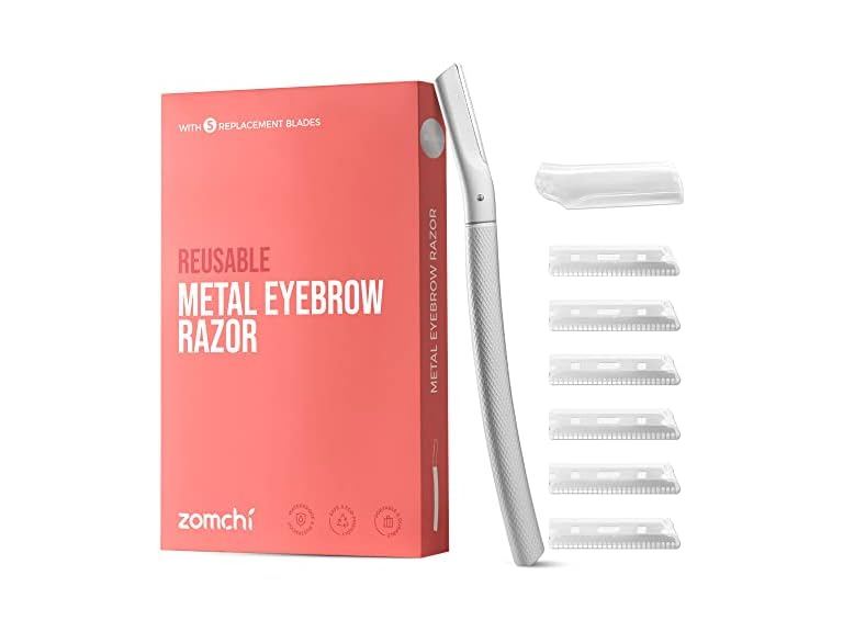 Reusable Metal Eyebrow Razor 2 Pack