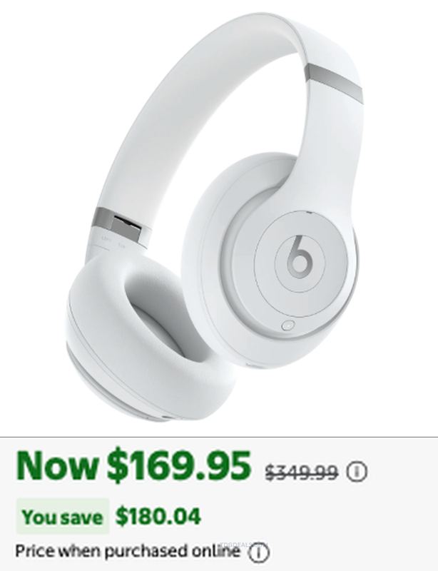 $349.99 BEATS STUDIO PRO FOR $169.95 @ WALMART