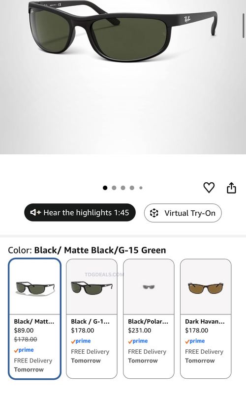 Ray-Ban deal! 😎