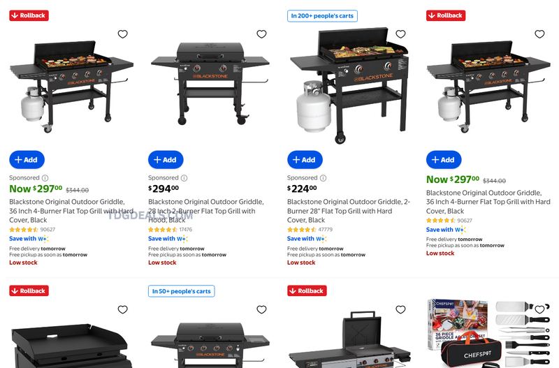 BLACKSTONE GRIDDLE SALE 🔥