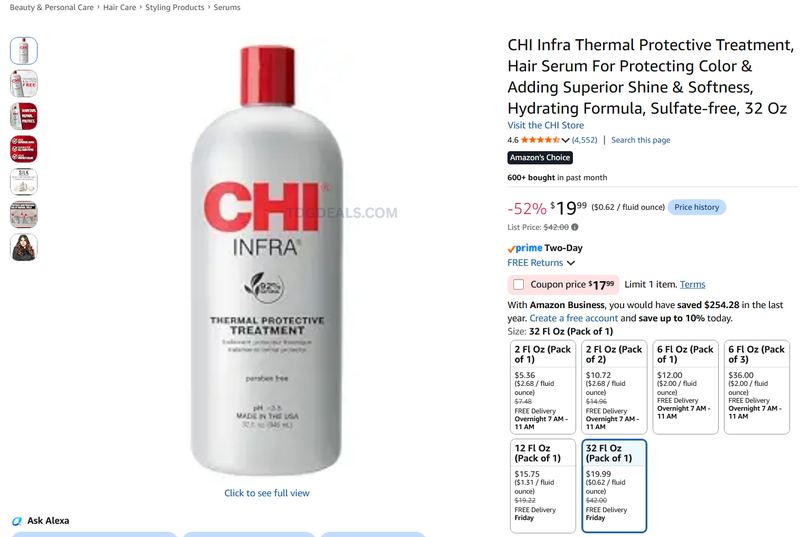 CHI HAIR TREATMENT DEAL 💇‍♀️