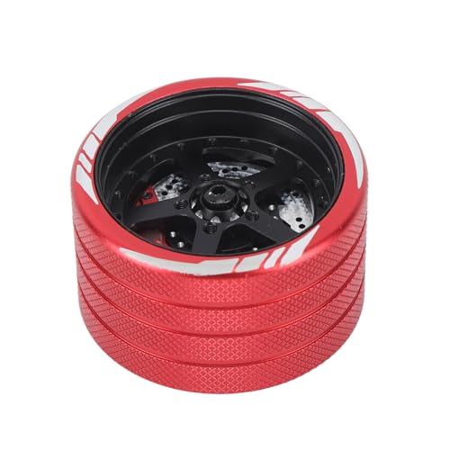 Acouto Lightweight Aluminum Alloy Remote Control Handwheel with Simulation Disc for NB4 RC Car - Enhance Performance & (C Type)