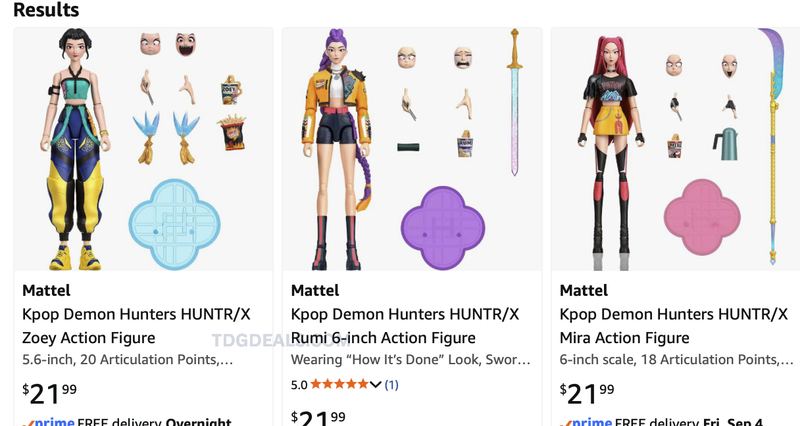SHOP Mattel Kpop Demon Hunters right now!