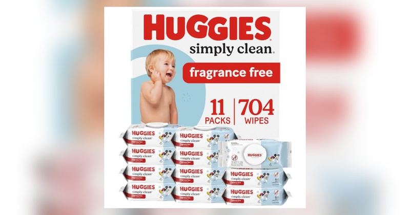 $12 HUGGIES BABY WIPES 704CT