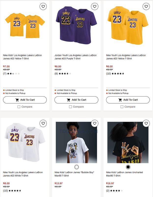 🏀 Up To 75% OFF LeBron James Lakers Merch
